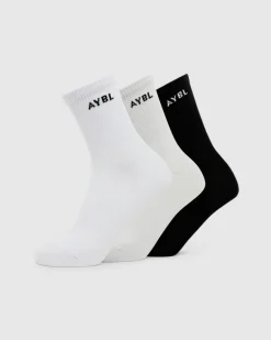 Everyday Crew Socks (3 Pack)