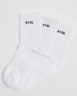 Everyday Crew Socks (3 Pack)