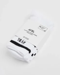 Everyday Double Stripe Crew Socks (3 Pack)