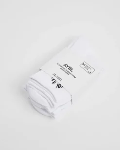 Everyday Embroidered Crew Socks (3 Pack)