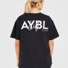 Lift Graphic Oversized T Shirt