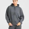 Lounge Oversized Knit Hoodie