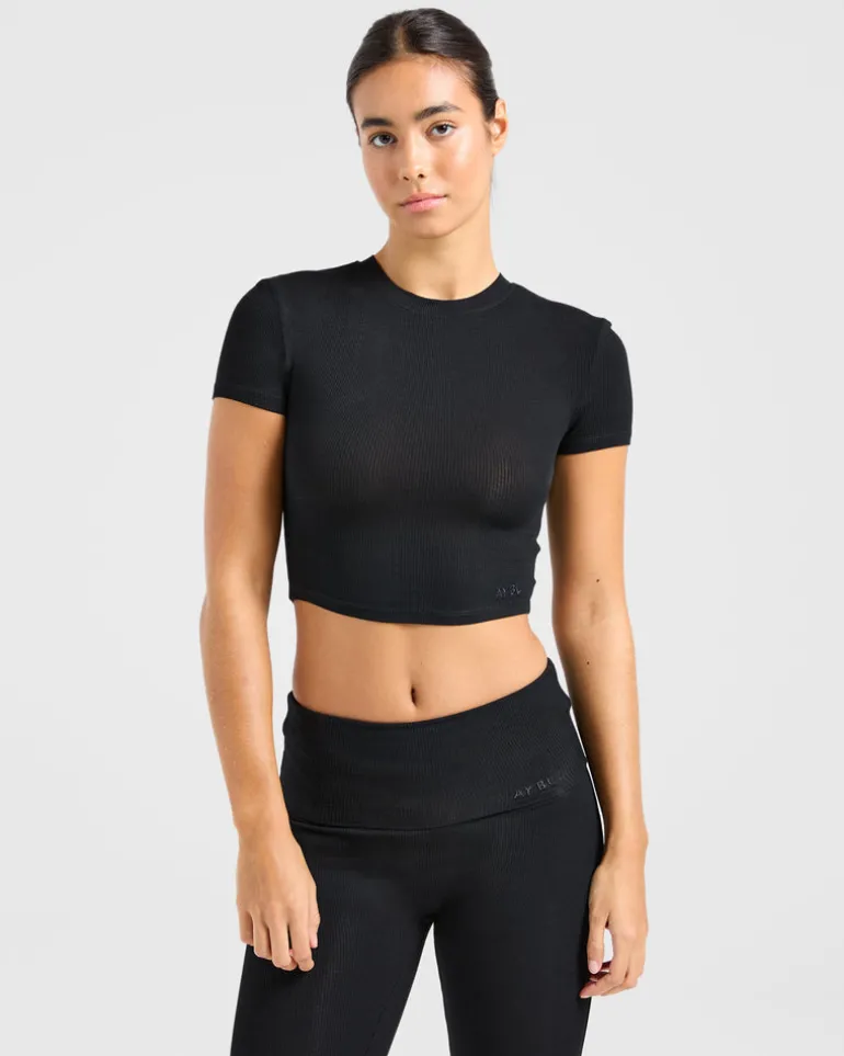 Lounge Ribbed T Shirt
