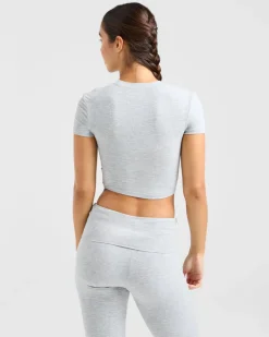 Lounge Ribbed T Shirt