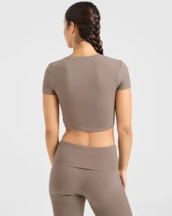 Lounge Ribbed T Shirt