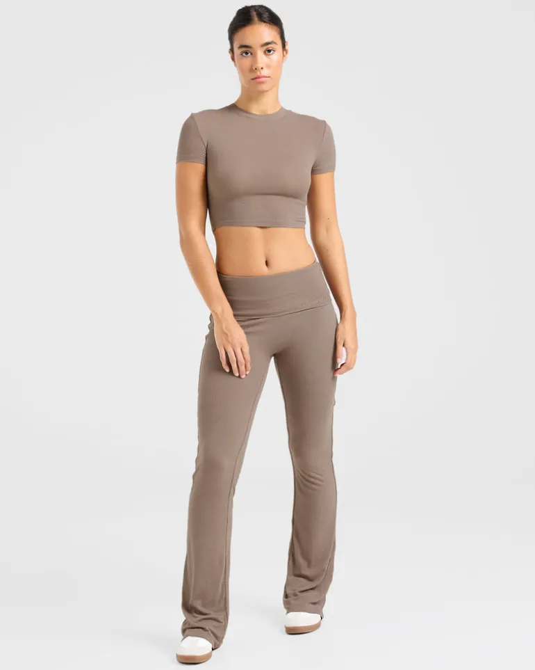 Lounge Ribbed T Shirt