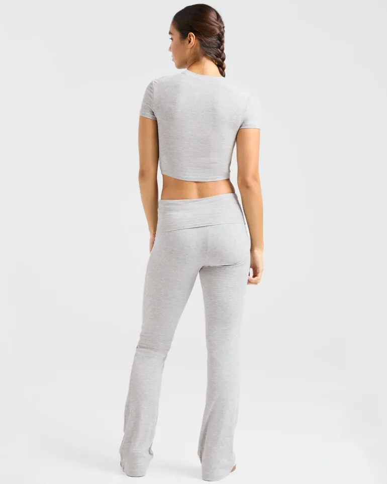 Lounge Ribbed T Shirt