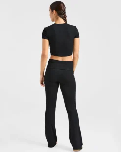 Lounge Ribbed T Shirt