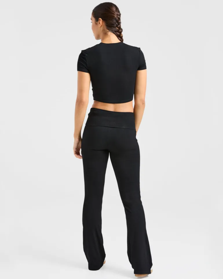 Lounge Ribbed T Shirt