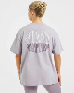 Mind Over Matter Oversized T Shirt
