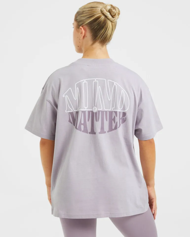 Mind Over Matter Oversized T Shirt