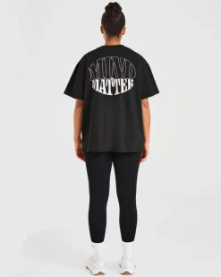 Mind Over Matter Oversized T Shirt