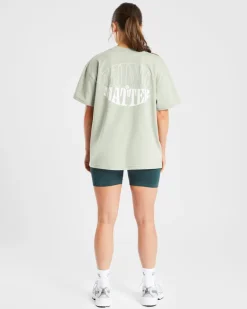 Mind Over Matter Oversized T Shirt