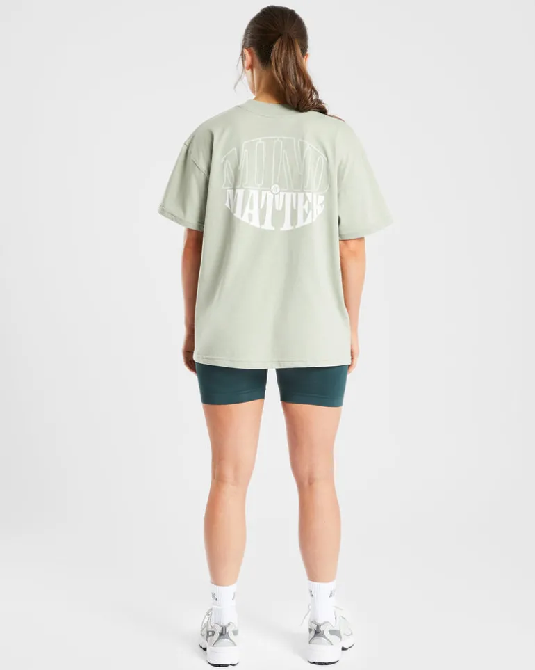 Mind Over Matter Oversized T Shirt