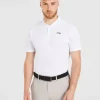 Performance Collarless Polo Shirt