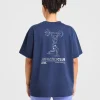 Power Lifting Illustration T Shirt