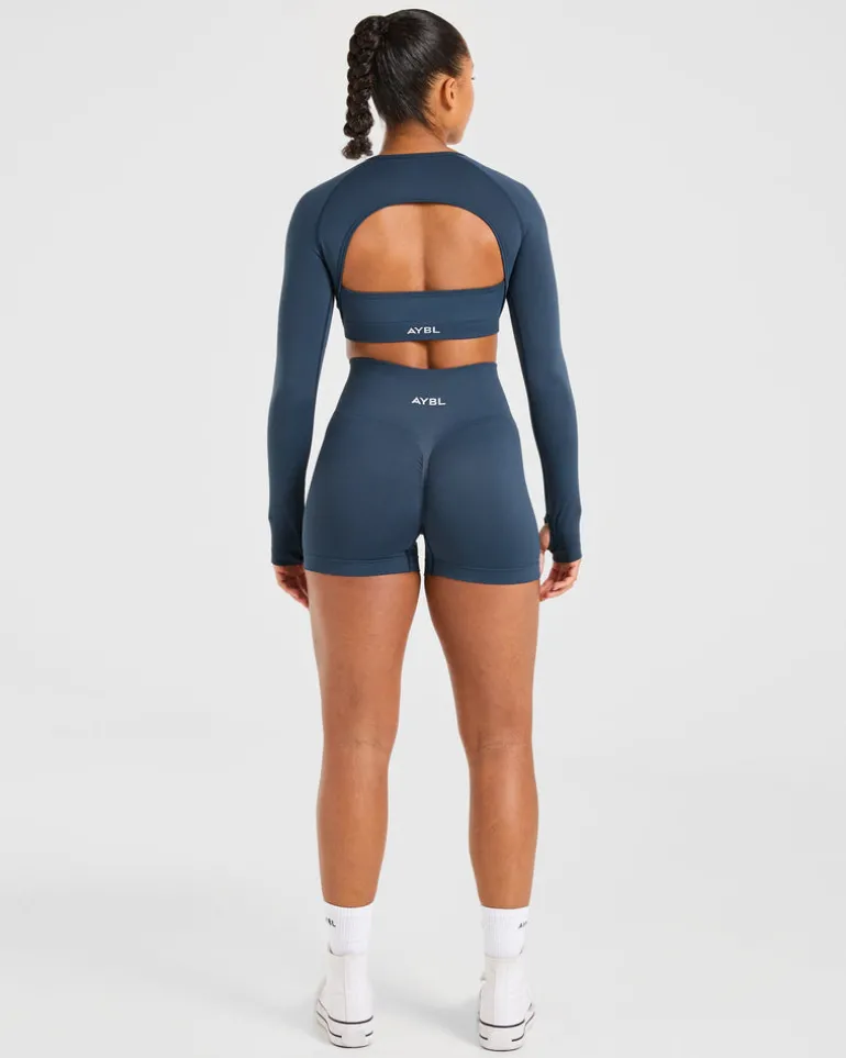 Power Seamless Long Sleeve Crop Top