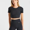 Sculpt Ribbed Crop Top