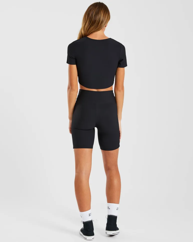 Sculpt Ribbed Crop Top
