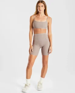 Sculpt Ribbed Cycling Shorts