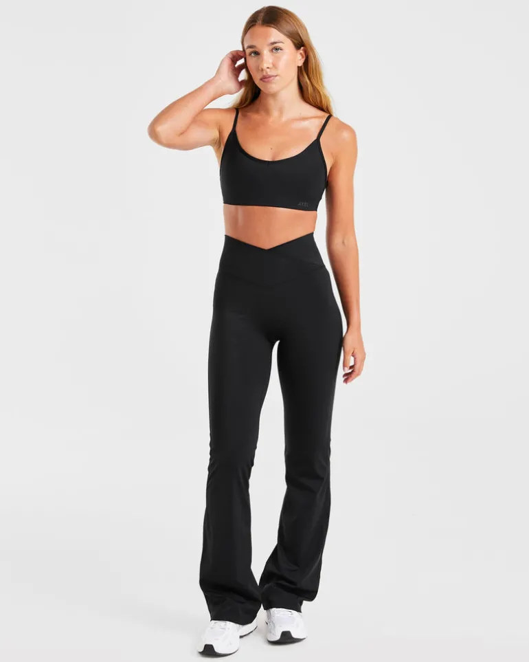 Sculpt Wrap Flared Leggings