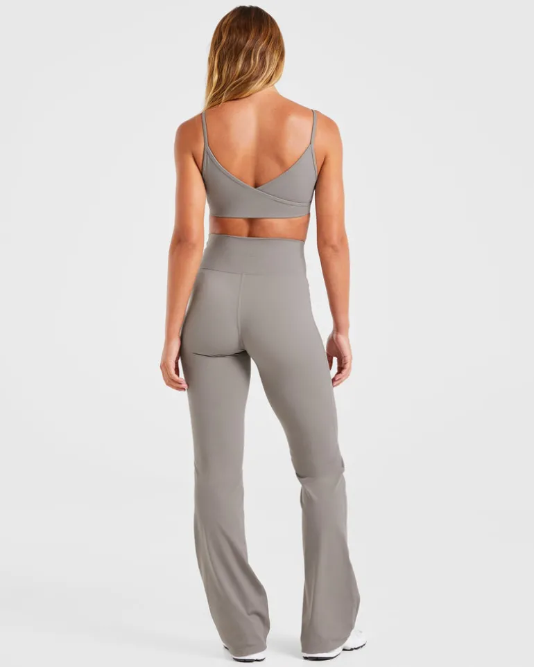 Sculpt Wrap Flared Leggings