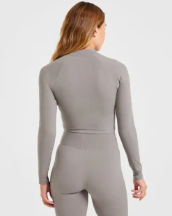 Sculpt Wrap Zip Up Jacket
