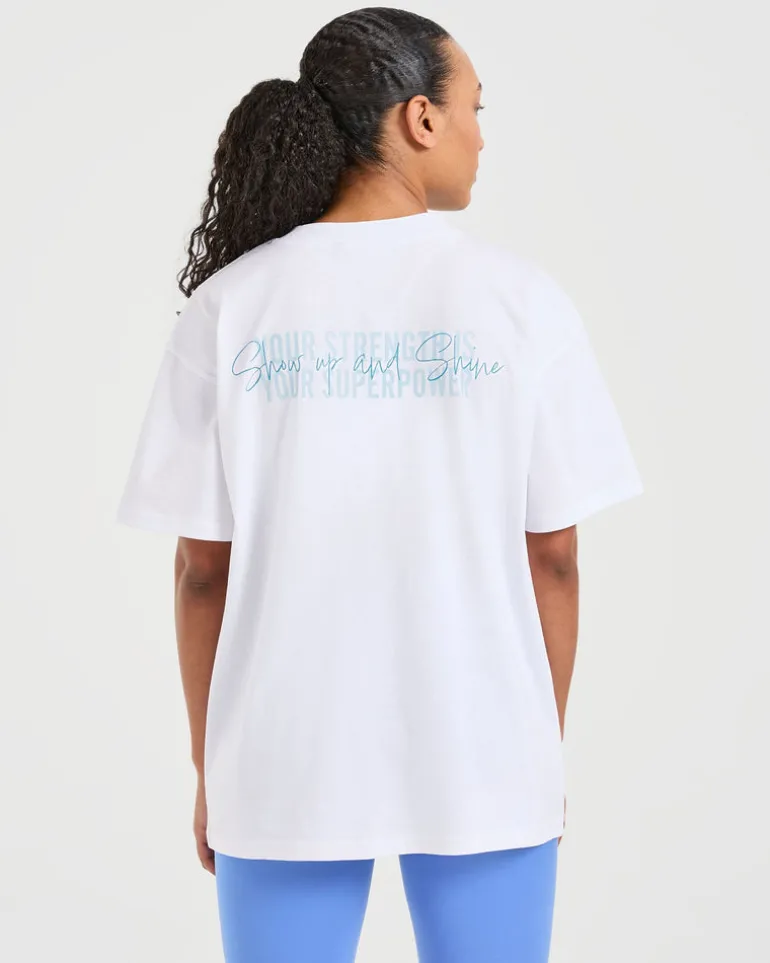 Show Up Oversized T Shirt