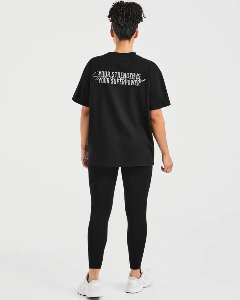Show Up Oversized T Shirt