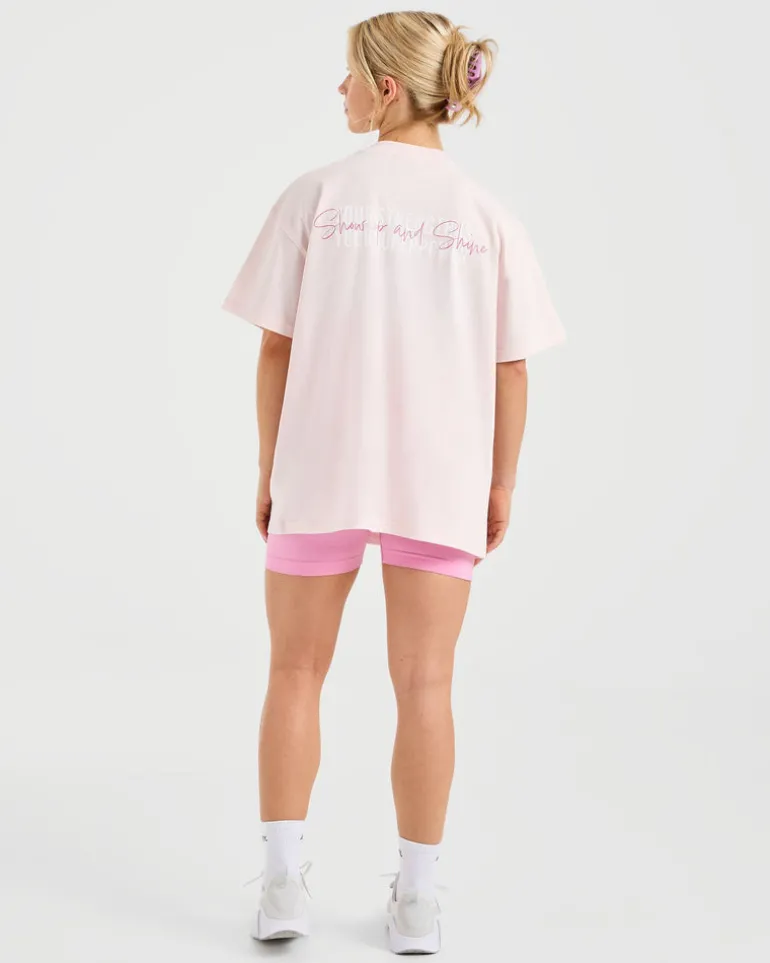 Show Up Oversized T Shirt