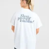 Show Yourself Kindness Oversized T Shirt