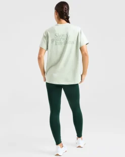 Show Yourself Kindness Oversized T Shirt
