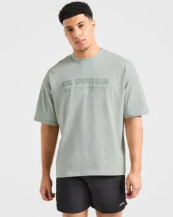 Sports Club Dot Oversized T Shirt