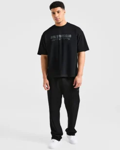 Sports Club Dot Oversized T Shirt