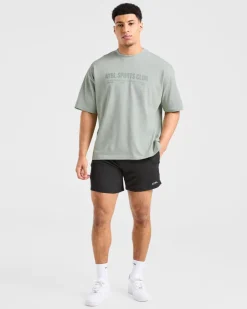 Sports Club Dot Oversized T Shirt