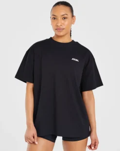 Sports Club Wavy Oversized T Shirt