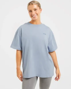 Sports Club Wavy Oversized T Shirt