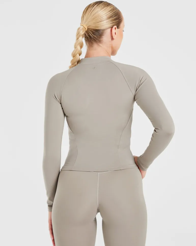 Staple Longline Zip Jacket