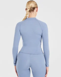 Staple Longline Zip Jacket