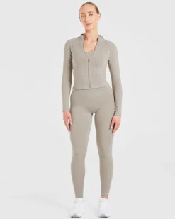 Staple Longline Zip Jacket