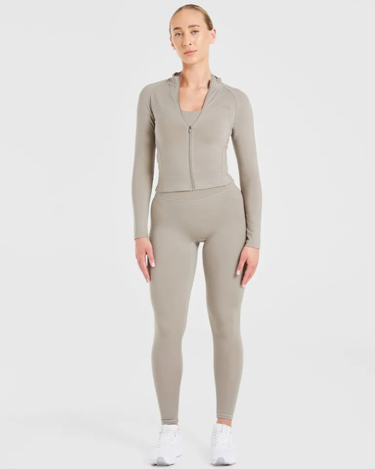 Staple Longline Zip Jacket
