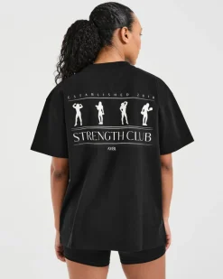 Strength Club Oversized T Shirt