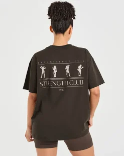 Strength Club Oversized T Shirt
