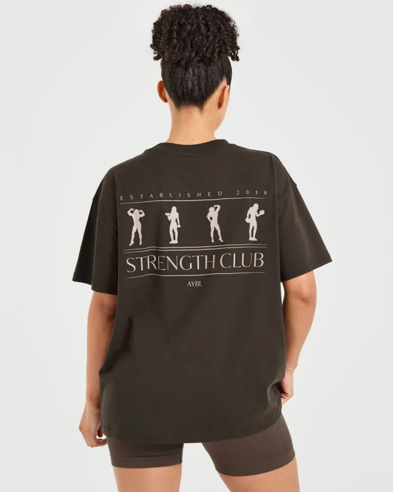 Strength Club Oversized T Shirt