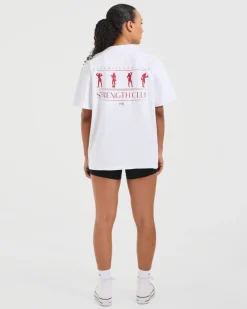 Strength Club Oversized T Shirt