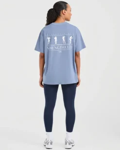 Strength Club Oversized T Shirt