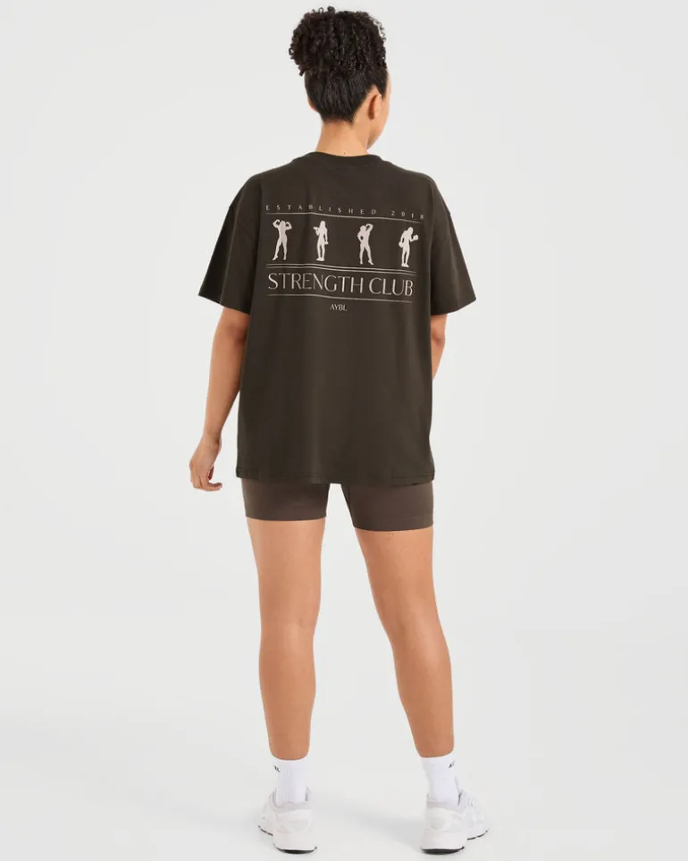 Strength Club Oversized T Shirt