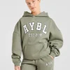 Varsity Graphic Oversized Hoodie