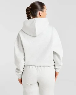 Varsity Graphic Oversized Hoodie