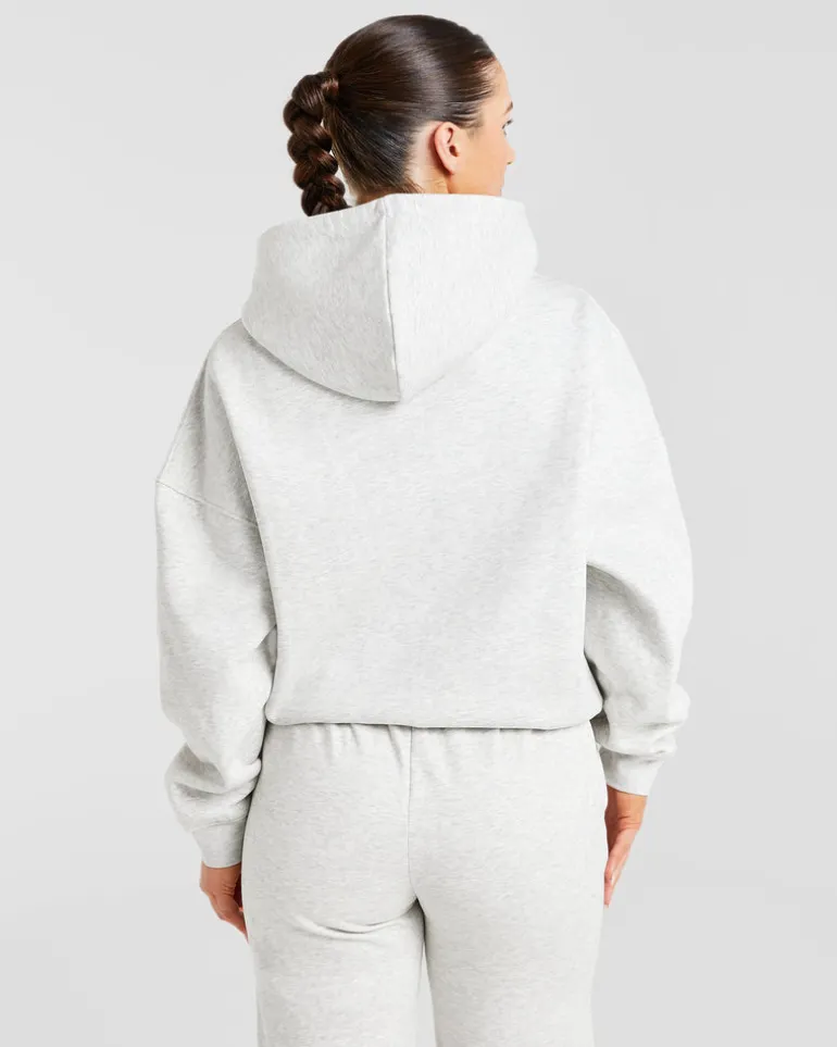 Varsity Graphic Oversized Hoodie